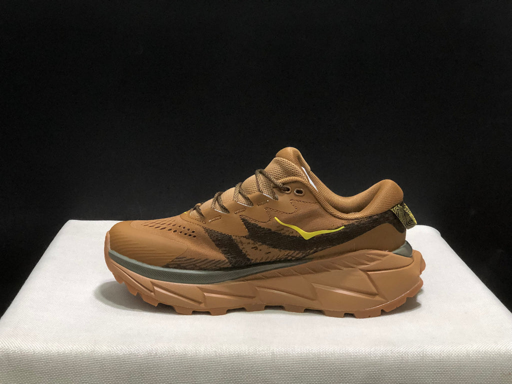 Hoka One One Skyline Float X Outdoor Running Shoes Sneakers Brown