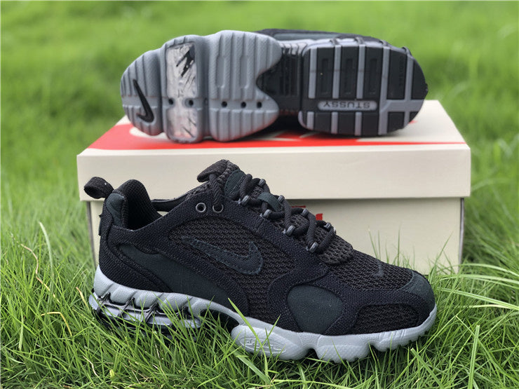 Nike Air Jordan Zoom Spiridon Cage 2 Stussy Black Sneakers