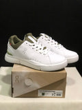 On Running The Roger Spin Breathable Mesh Sneakers White/Army Green