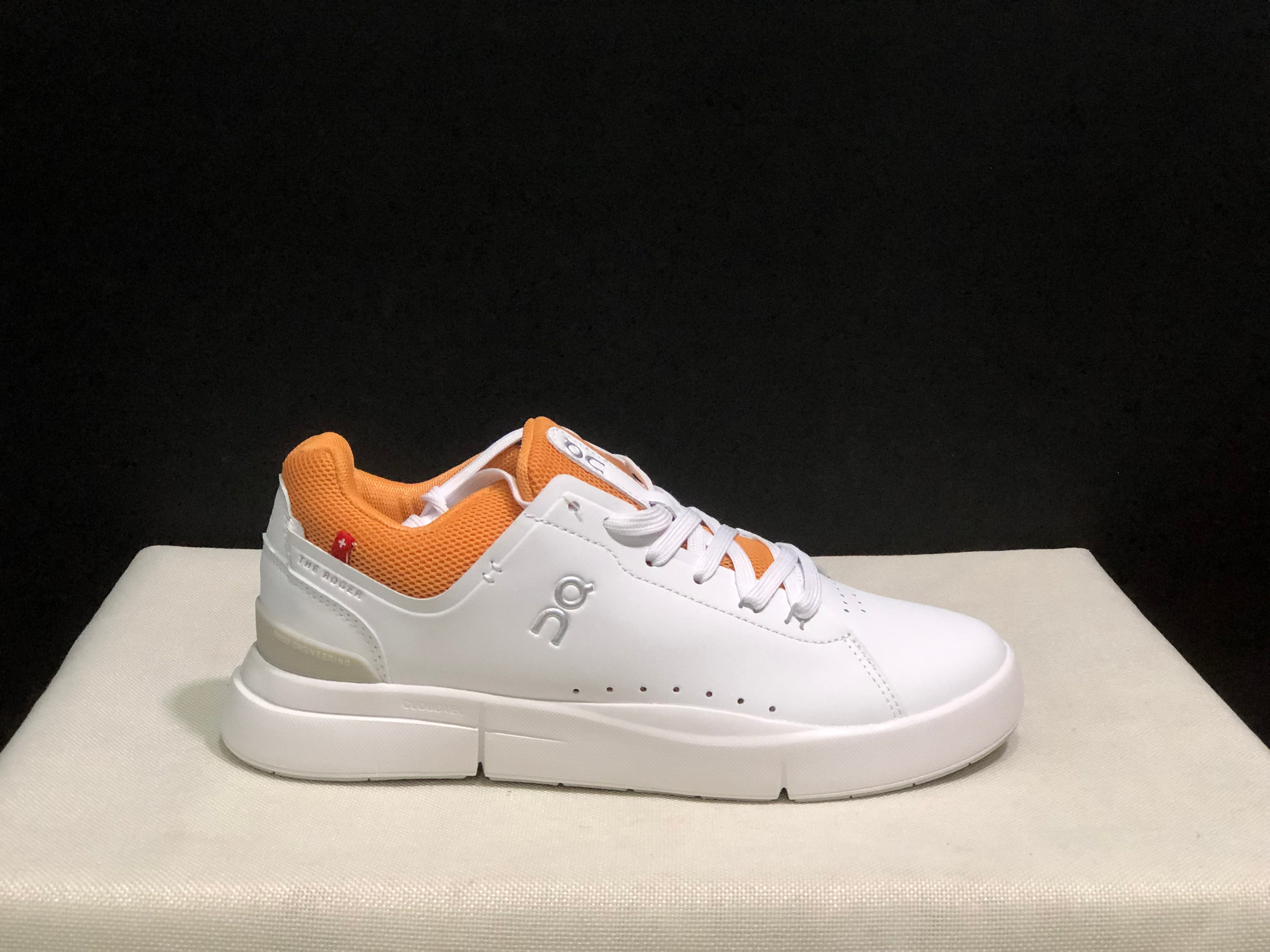 On Running The Roger Spin Board Shoes White/Orange