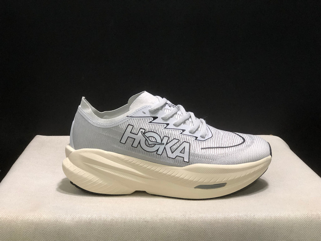 Hoka One One Mach X 2 Anti-slip Low-top Running Shoes Grey