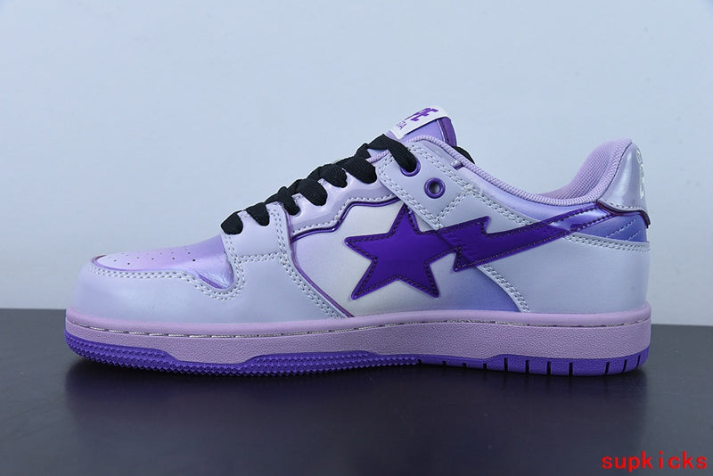 A Bathing Ape Bape Sta Sk8 Purple Gradient