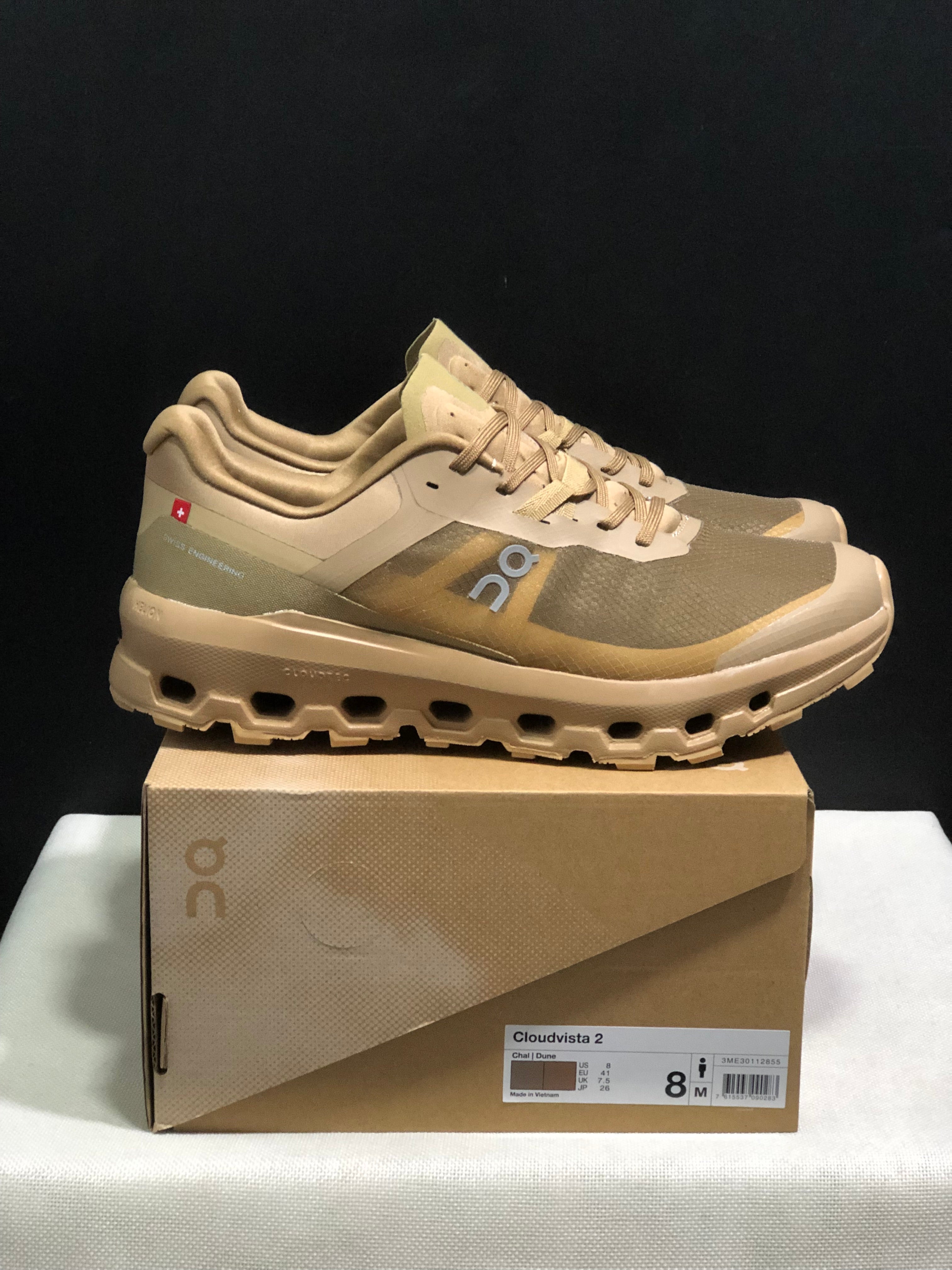 On Running Cloudvista 2 Waterproof Trail Running Shoes Brown/Dune