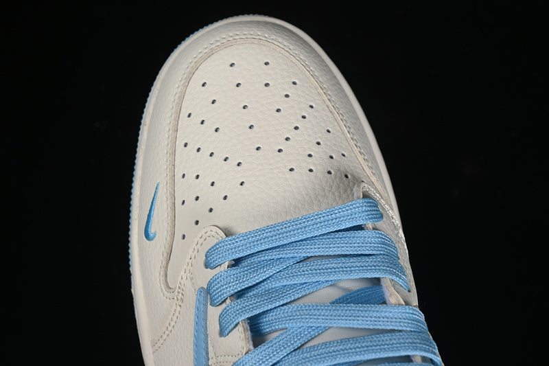 Travis Scott Fragment Design Nike Air Jordan 1 Low OG SP Sky Blue White Sneakers