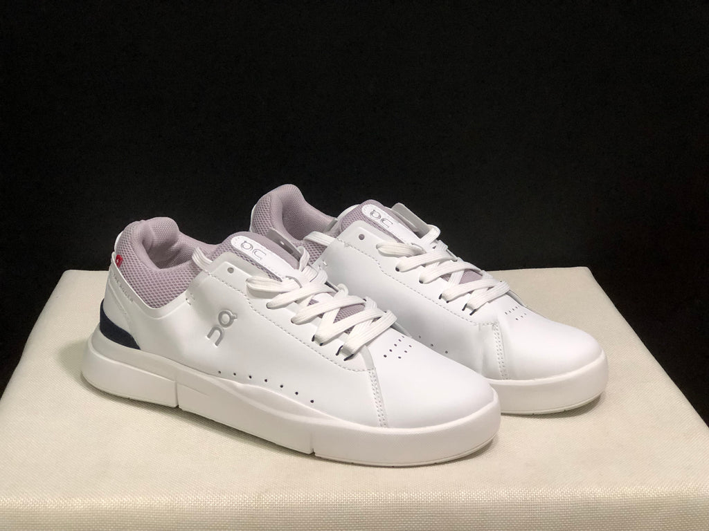 On Running The Roger Spin Board Shoes White/Light Purple