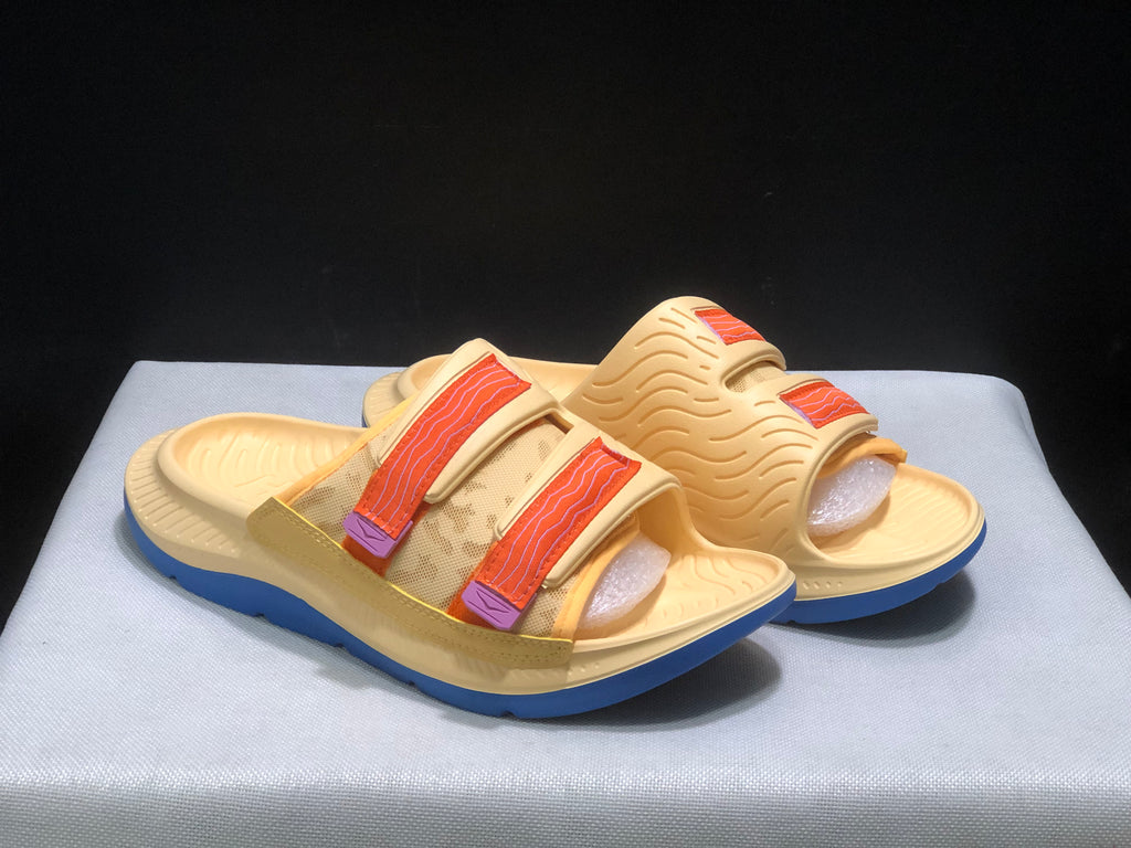 Wtaps x Hoka One One Ora Luxe Comfortable Sandals Light Yellow