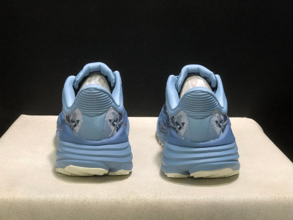 Hoka One One Stinson 7 Comfortable Anti-slip Running Shoes Blue/Camouflage