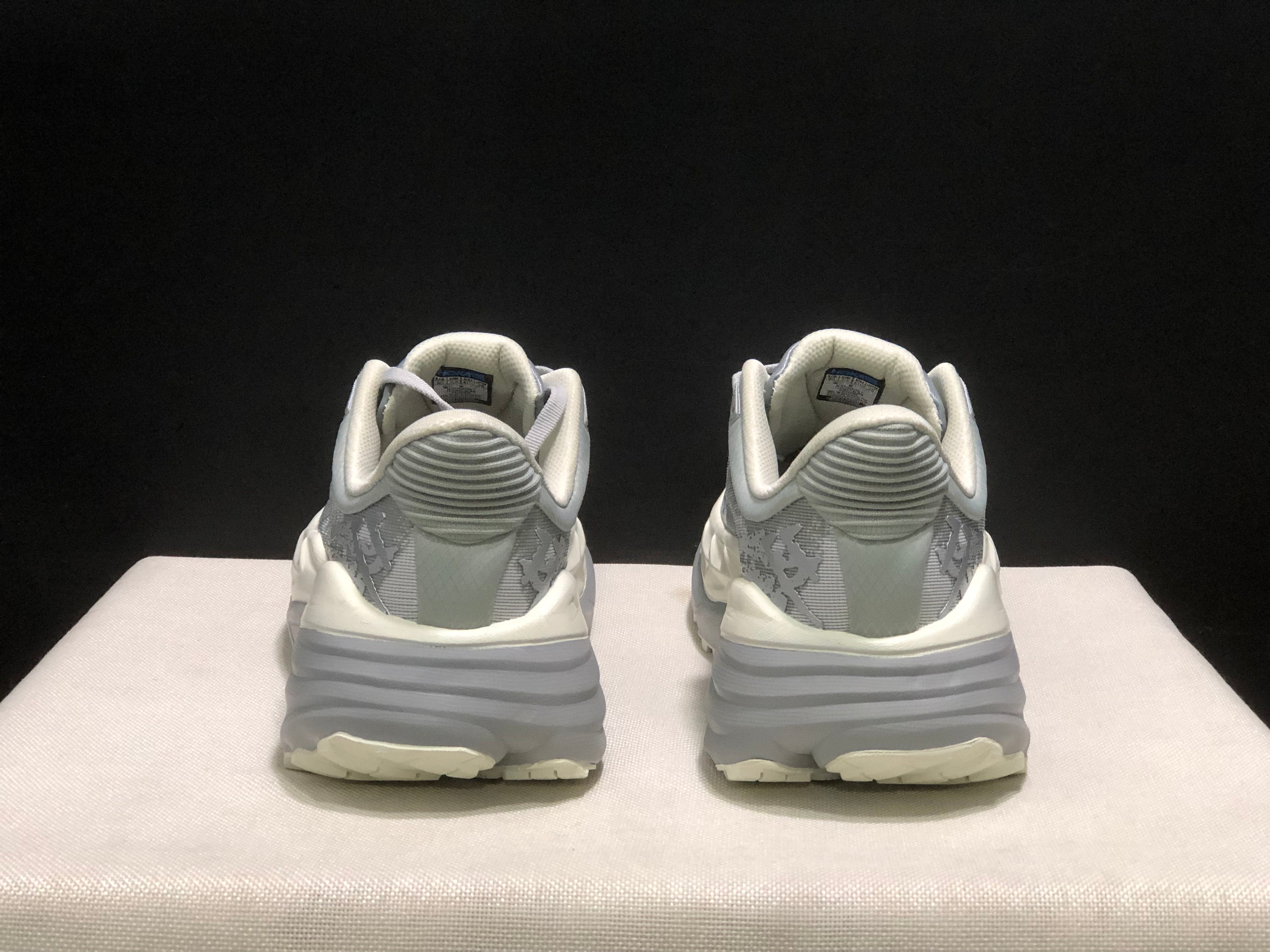 Hoka One One Stinson 7 Comfortable Anti-slip Outdoor Running Shoes Sneakers Silver