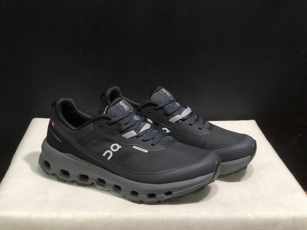 On Running Cloudvista 2 Black Waterproof Trail Running Shoes