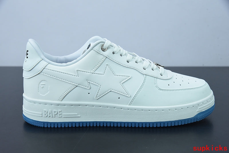 A Bathing Ape Bape Sta Low Pure White Heat Sensitive Color