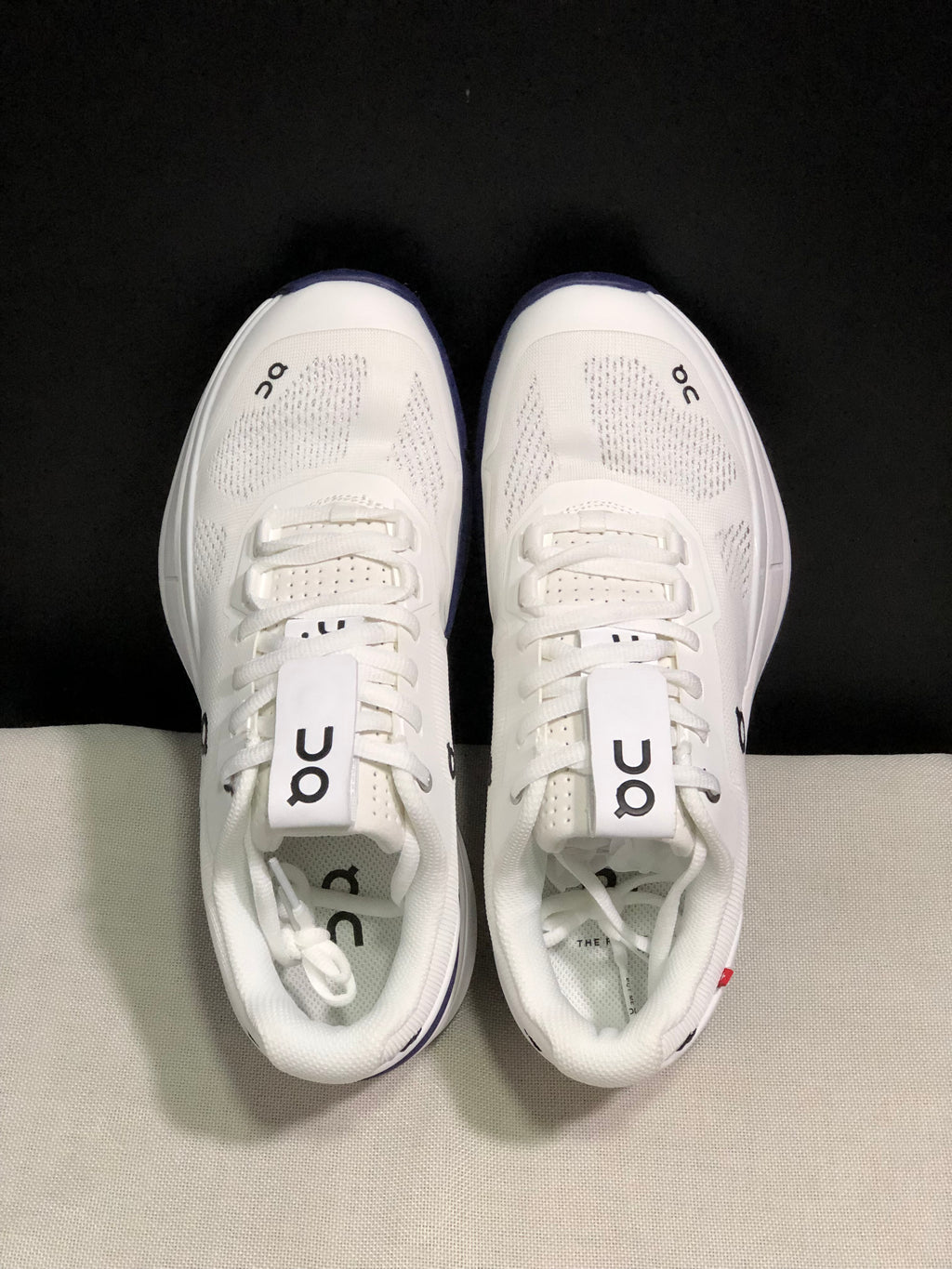 On Running The Roger Rro Durable And Breathable Tennis Shoes White/Dark Purple