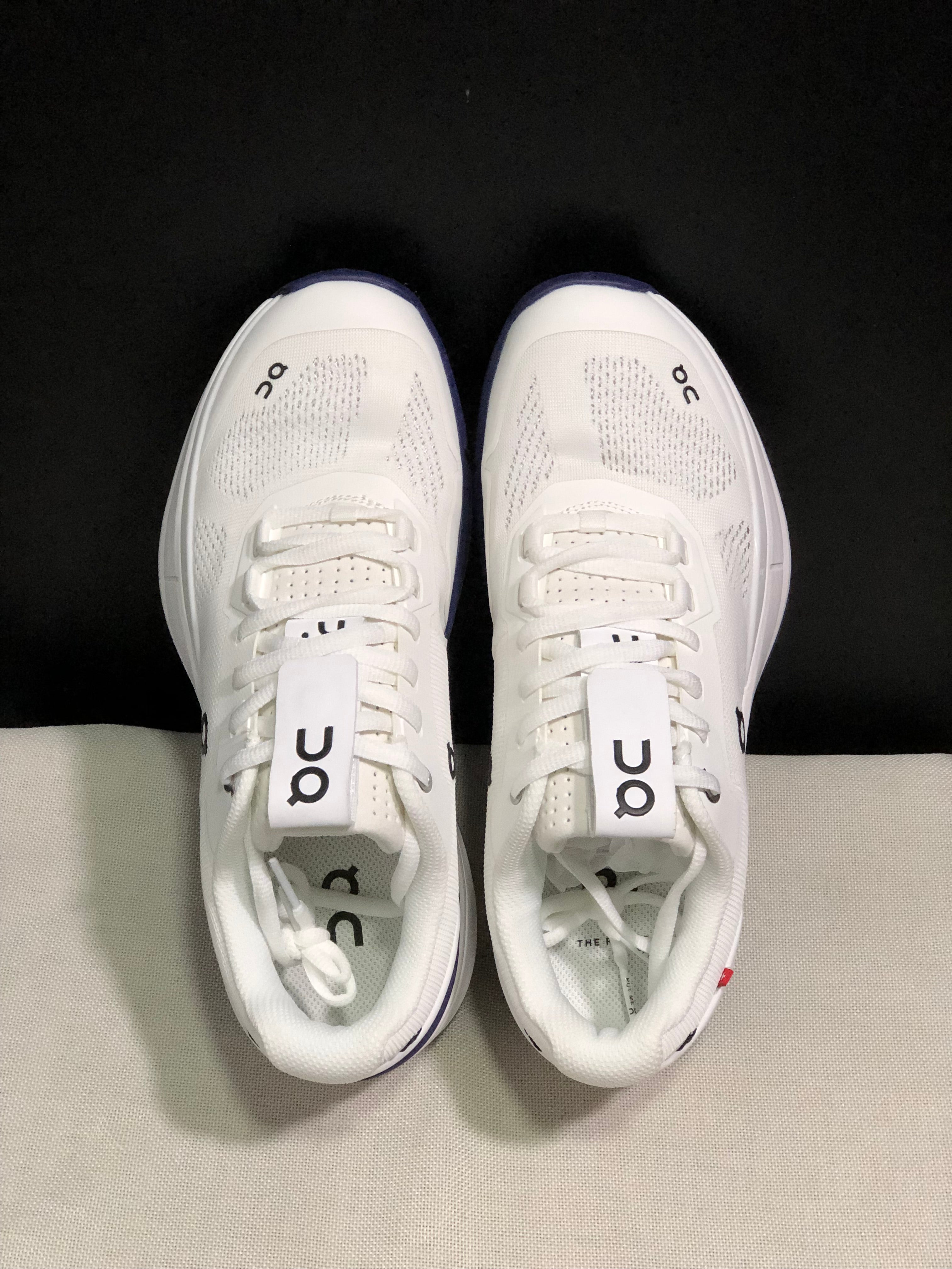 On Running The Roger Rro Durable And Breathable Tennis Shoes White/Dark Purple