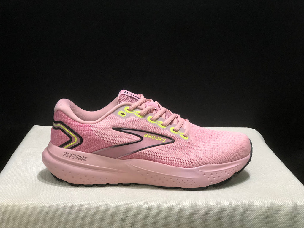 Brooks Glycerin 21 Low-top Casual Running Shoes Differential Pink