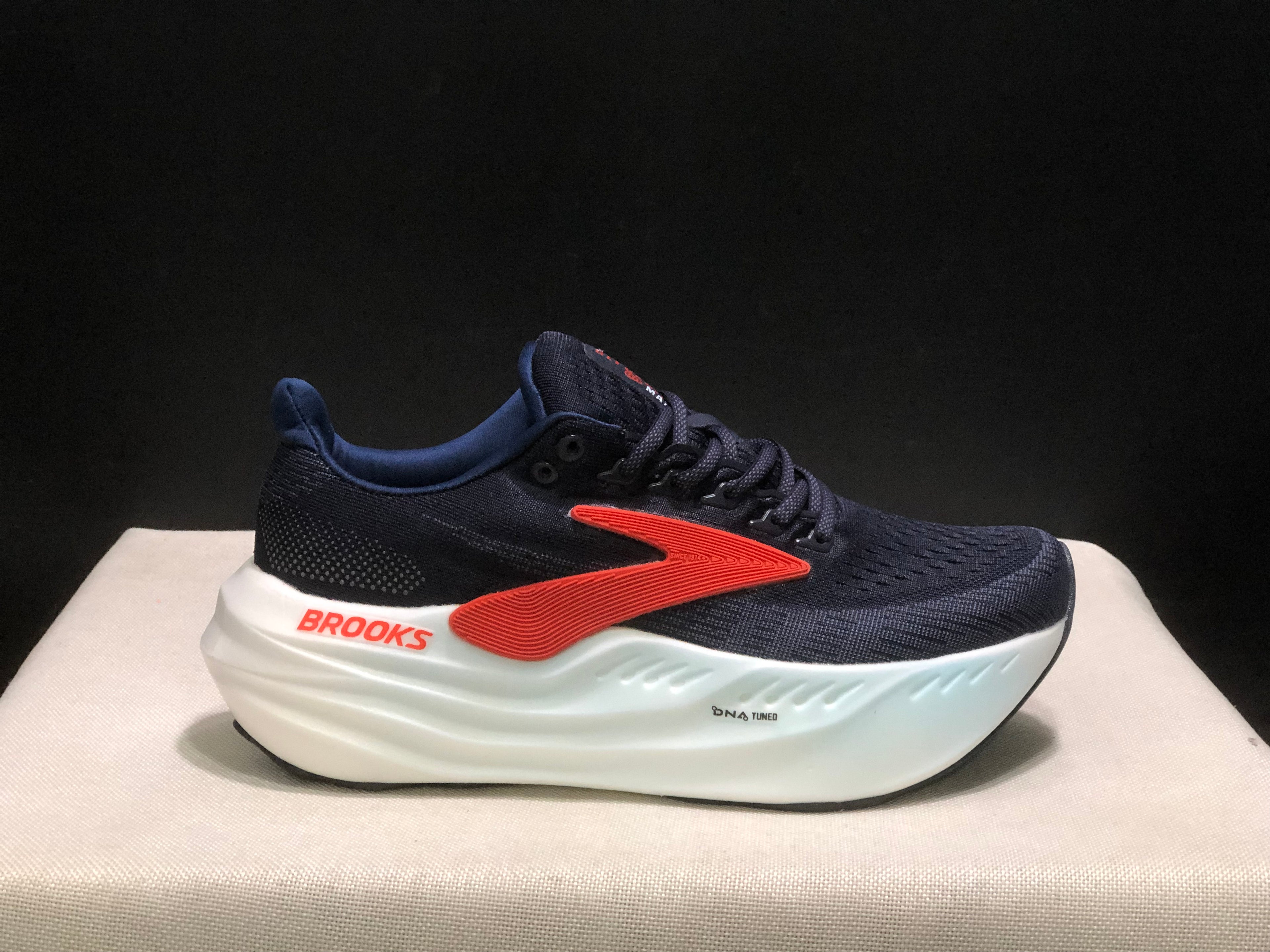 Brooks Glycerin Max Comfortable Low-top Running Shoes Dark Blue