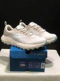 Brooks Cascadia 17 Trail Running Shoes Sand White Grey
