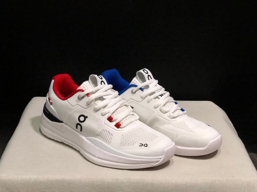On Running The Roger Rro Durable And Breathable Tennis Shoes White/Red/Blue