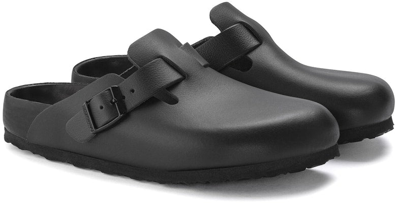 Birkenstock Boston Exquisite Leather 1023744 Black Sandals