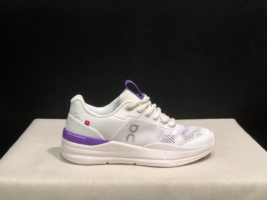 On Running The Roger Rro Durable And Breathable Tennis Shoes White/Purple