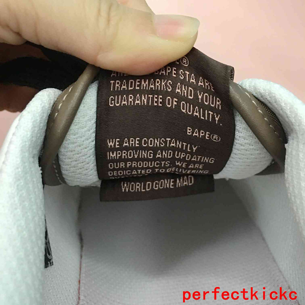 A Bathing Ape1 Bape Court Sta Brown Pink