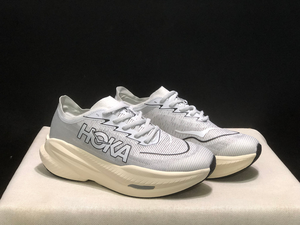 Hoka One One Mach X 2 Anti-slip Low-top Running Shoes Grey