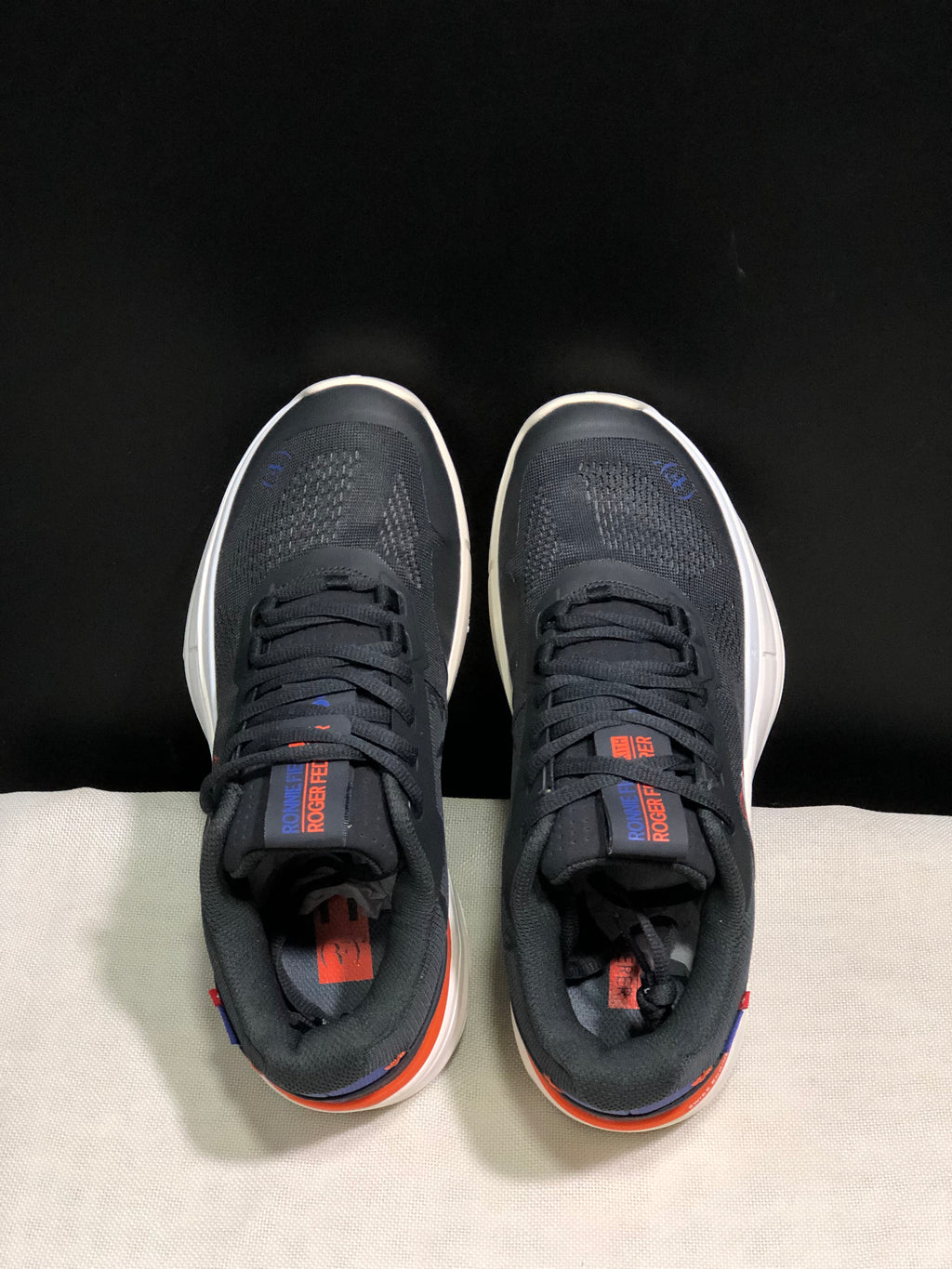 On Running The Roger Rro Durable And Breathable Tennis Shoes Dark Grey/White