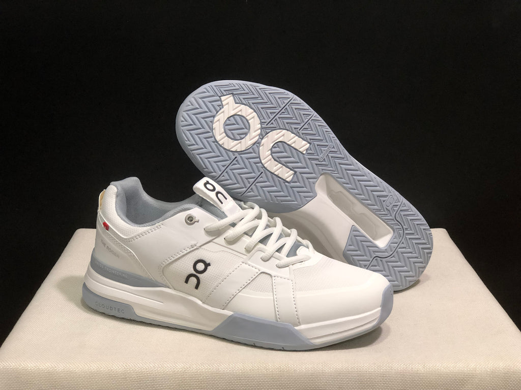 On Running The Roger Clubhouse Pro Anti-Slip Sports Shoes White/Light Grey