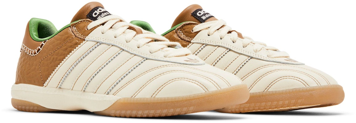 Wales Bonner Adidas Samba1 Millennium Nappa Pack Wonder White Brown IF6703 Lifestyle Shoes