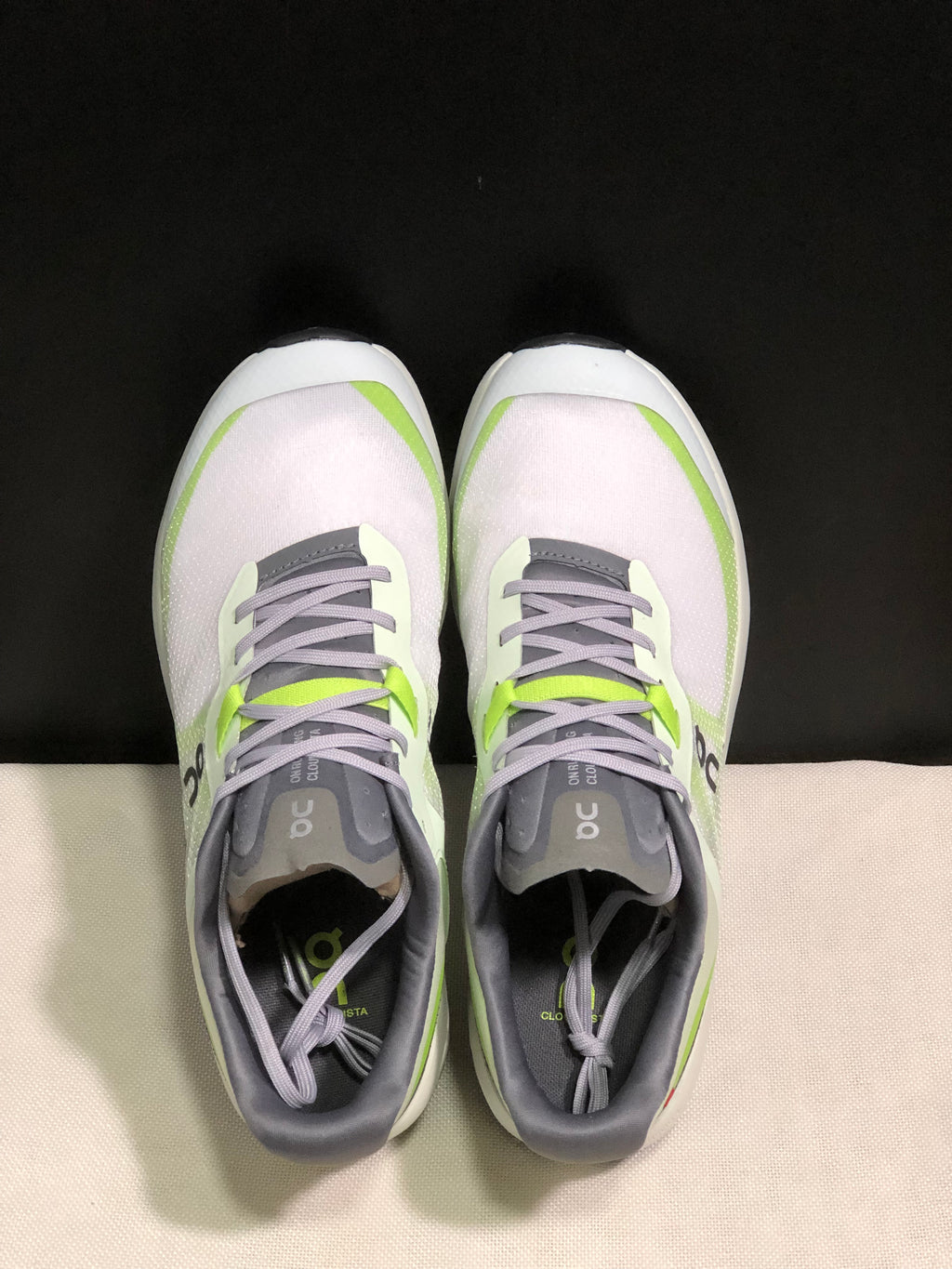 On Running Cloudvista 2 Waterproof Trail Running Shoes Grey/Ivory/Green