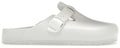 Birkenstock Boston Essentials EVA 1002315 White Covered-Toe Slippers