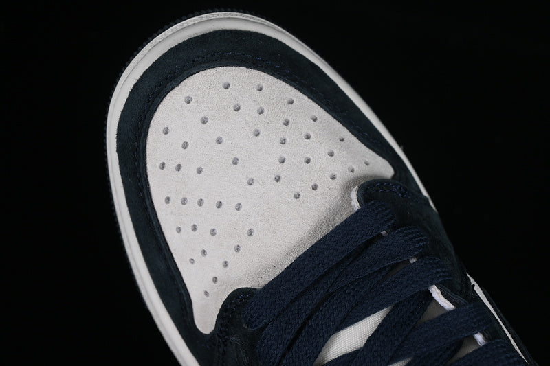 Travis Scott Nike Air Jordan 1 Low OG Green White Navy Sneakers