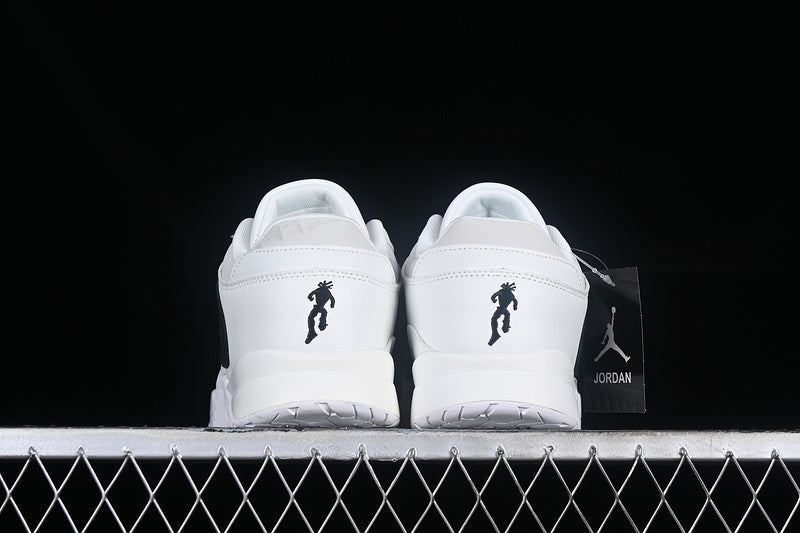 Travis Scott Nike Air Jordan Cut The Check Black Grey White Sneakers