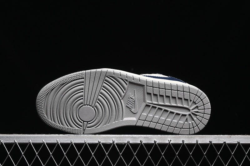 Travis Scott Fragment Design Nike Air Jordan 1 Low The North Face OG SP Grey Navy White Sneakers