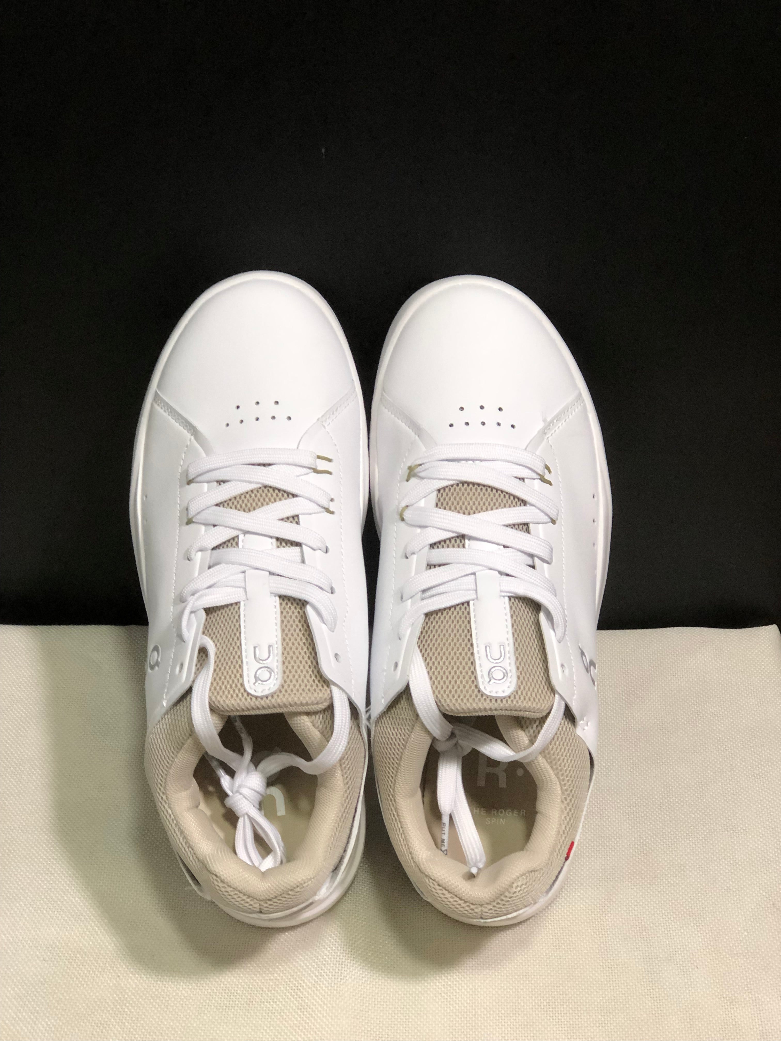 On Running The Roger Spin Board Shoes White/Bronze
