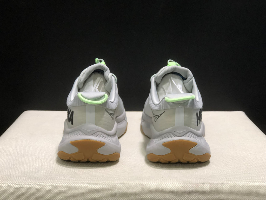 Hoka One One Transport Drawstring Low-top Running Shoes Sneakers Silver