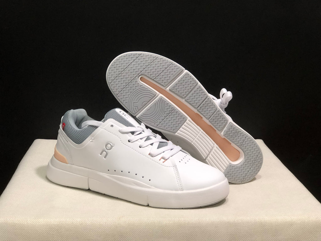 On Running The Roger Spin Board Shoes Grayish-White