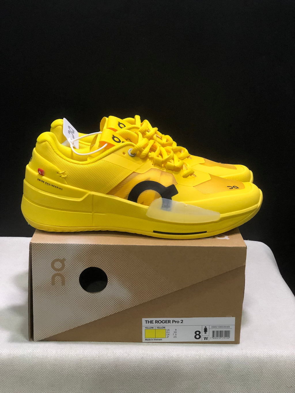 On Running The Roger Pro 2 Breathable Mesh Training Running Shoes Yellow