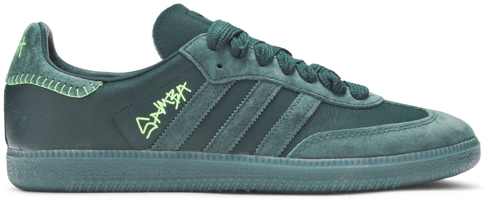 Jonah Hill Adidas Samba1 Green FW7458 Lifestyle Shoes