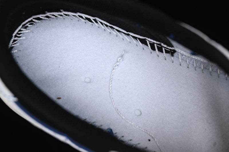 Travis Scott Fragment Design Nike Air Jordan 1 Low OG SP Blue Sole White Black Sneakers