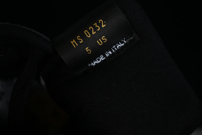 Travis Scott Nike Air Jordan 1 Low Louis Vuitton Pure Black Sneakers