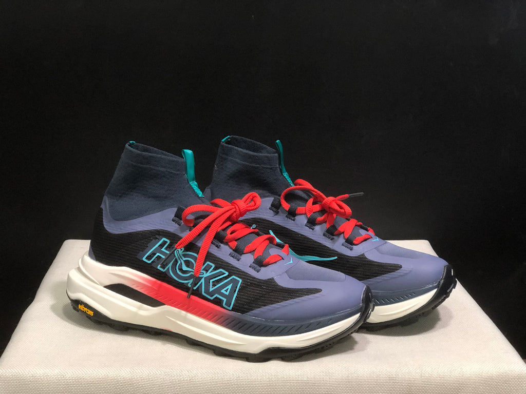 Hoka One One Tecton X 3 Comfortable High-top Running Shoes Sneakers Purple