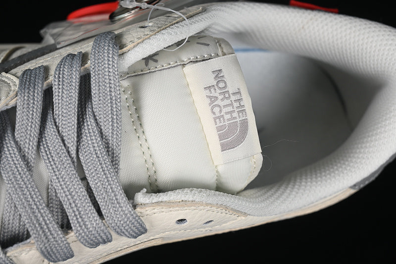 Travis Scott Fragment Design Nike Air Jordan 1 Low The North Face OG SP Grey White Board Shoes