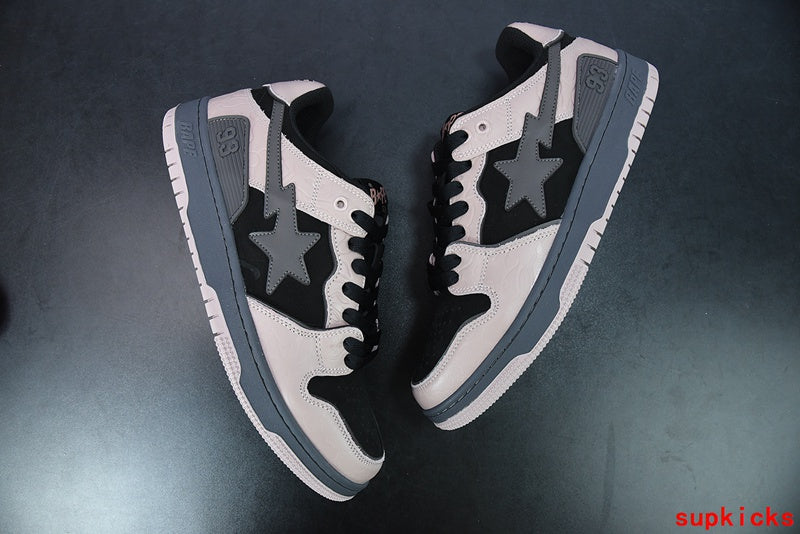 A Bathing Ape Bape Sta Low Light Pink Black