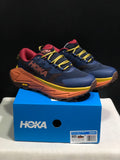 Hoka One One Skyline Float X Outdoor Running Shoes Sneakers Navy