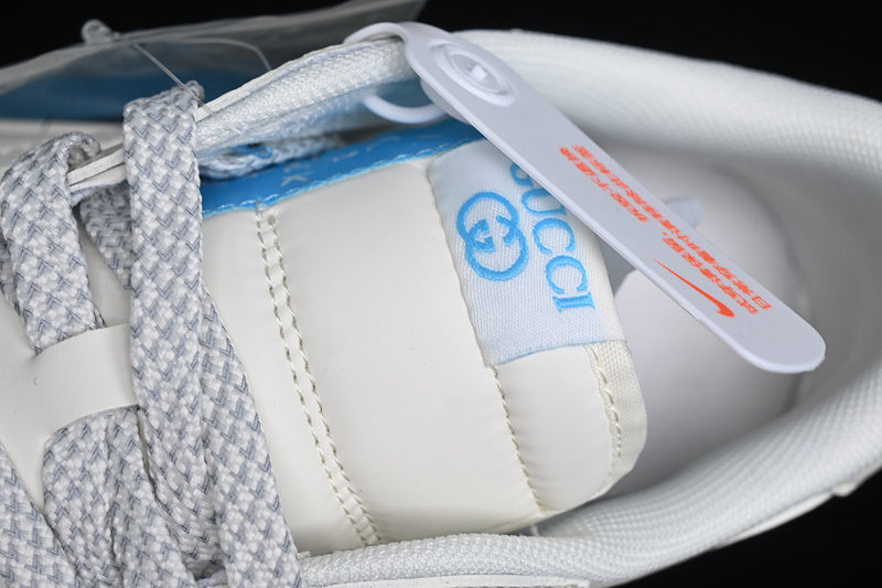 Travis Scott Fragment Design Nike Air Jordan 1 Low Gucci OG SP Blue White Sneakers