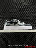 A Bathing Ape Bape Sta Sk8 Low Dark Gray