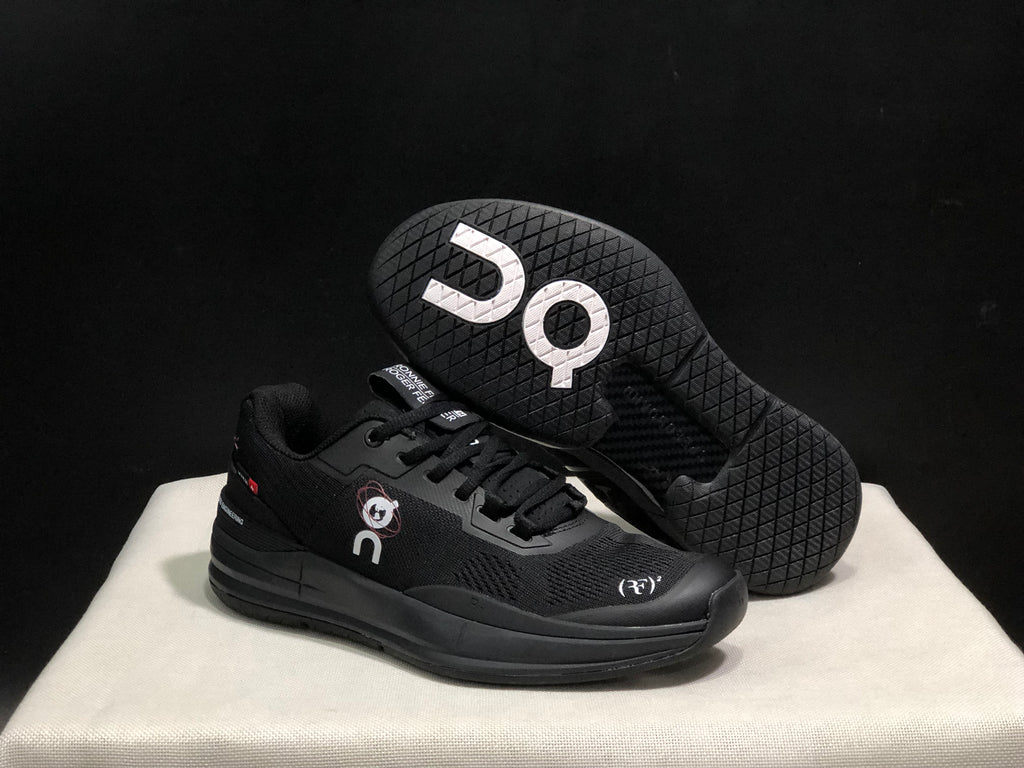On Running The Roger Rro Durable And Breathable Tennis Shoes All Black