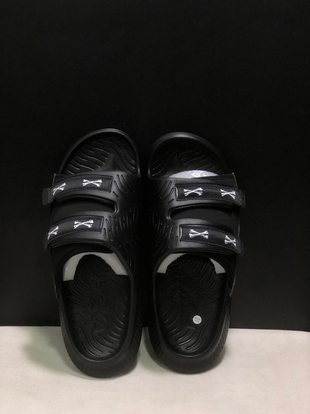 Wtaps x Hoka One One Ora Luxe Comfortable Sandals Black