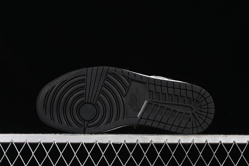 Travis Scott Fragment Design Nike Air Jordan 1 Low OG SP Black White Grey Fashion Sneakers
