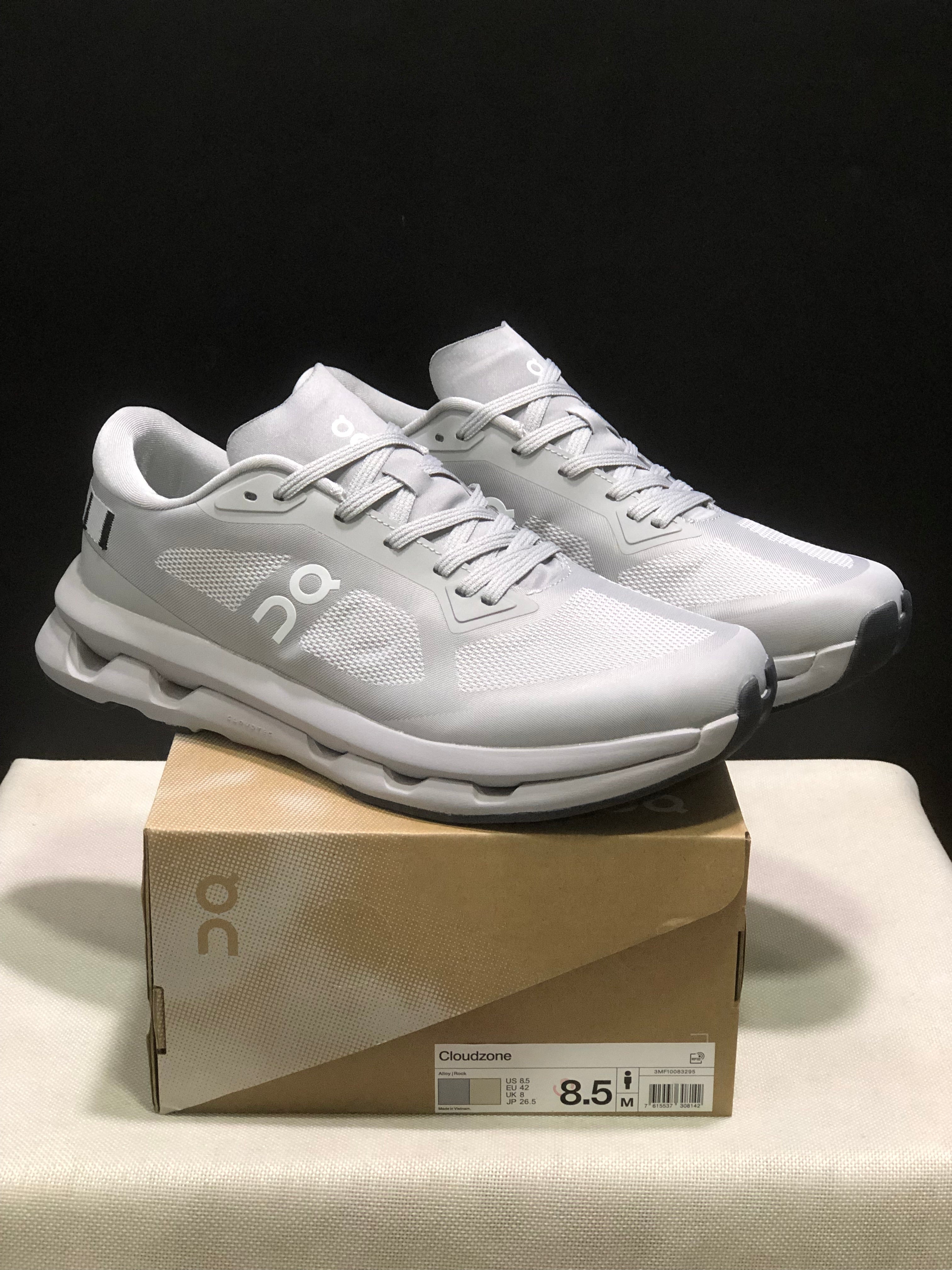 On Running Cloudzone Casual Running Shoes Grey