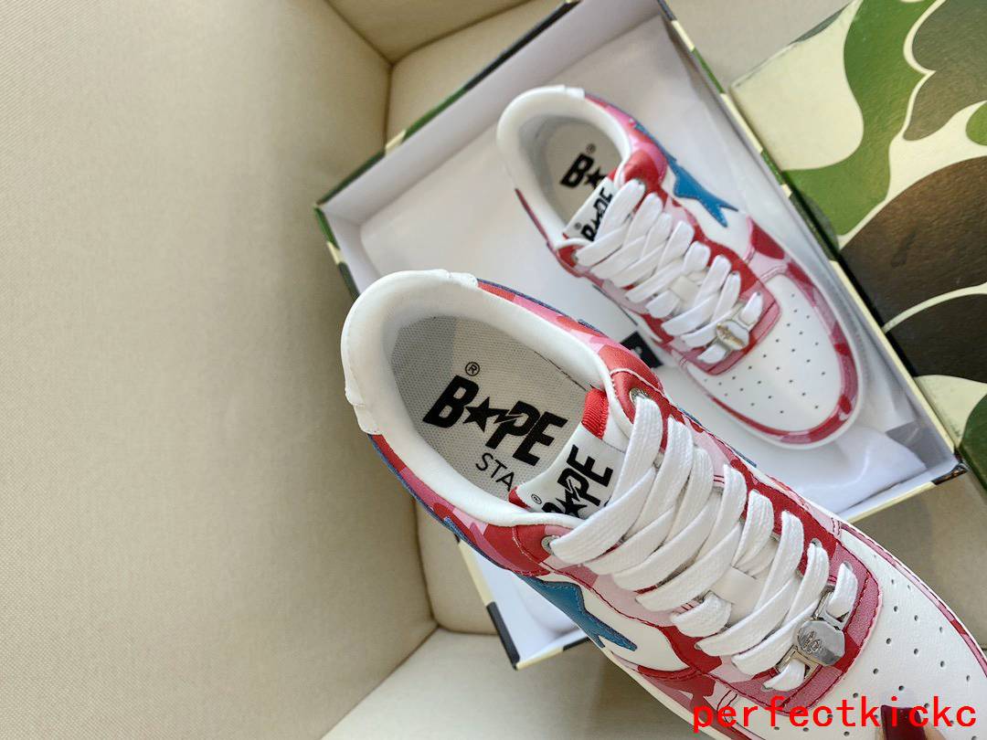 A Bathing Ape Bape Sta Low Pink Camo